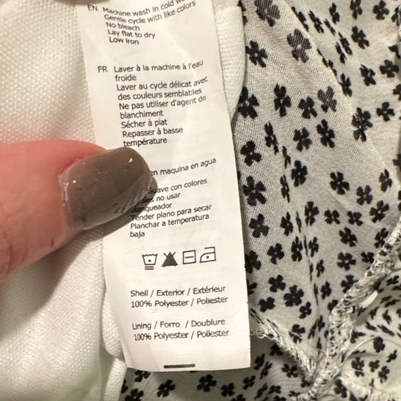 Charlotte Russe Black and White Floral Dress - Picture 7 of 7